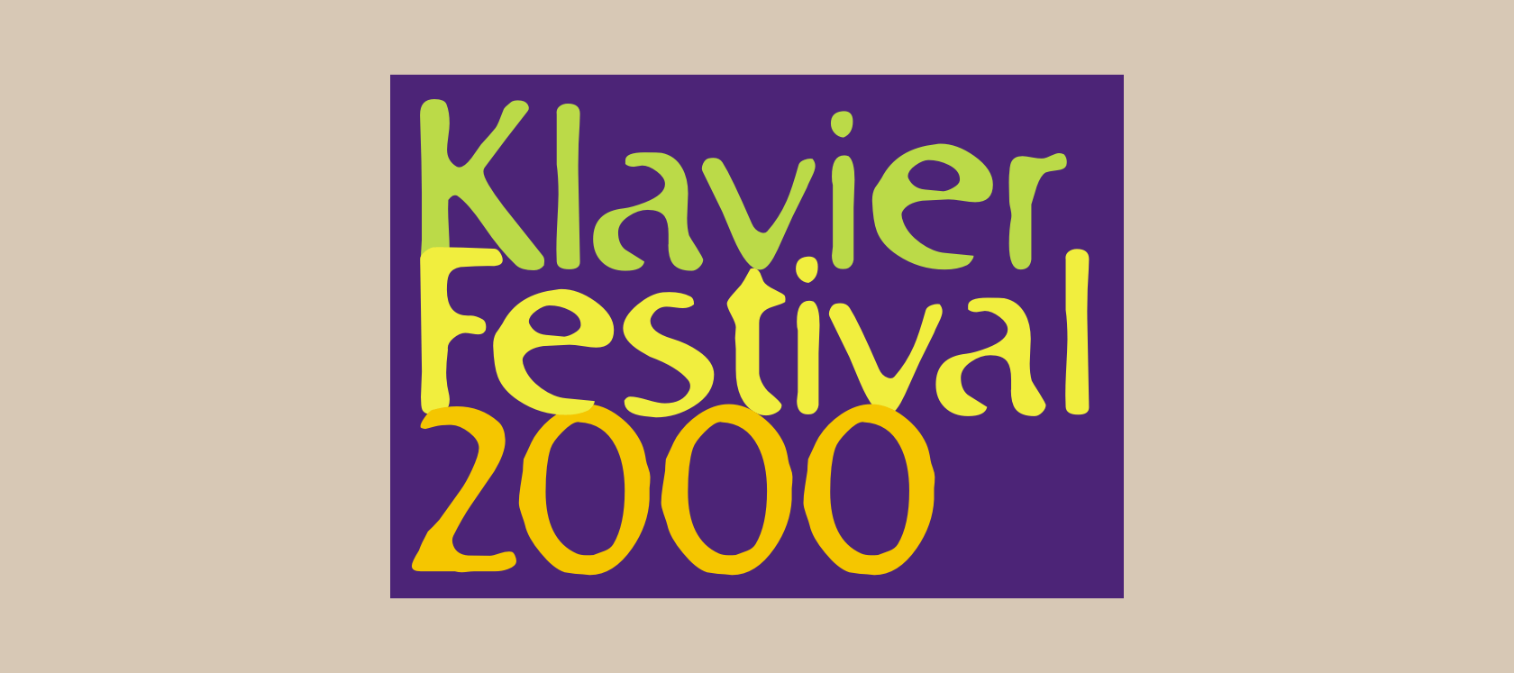 Logo - Klavier Festival 2000