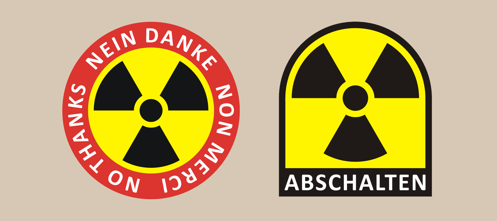 Logos - Atomkraft nein Danke - Atomkraft abschalten